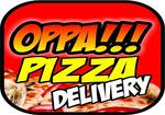 Logotipo Oppa Pizza Delivery